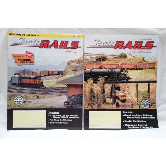 Lot of 6 Scale Rails NMRA Magazine Issues 2006-2009 Rail Enthusiasts Model Train - Picture 6 of 9